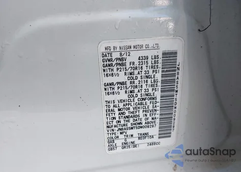 2013 Nissan Rogue S from USA, damaged, VIN JN8AS5MT5DW009297